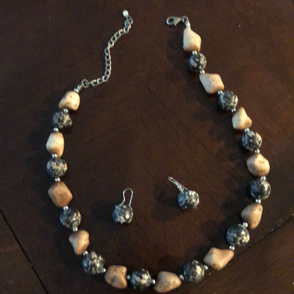 Necklace and Earrings